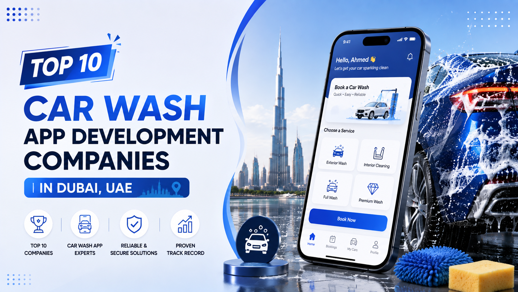 Top Car Wash App Development Companies in Dubai