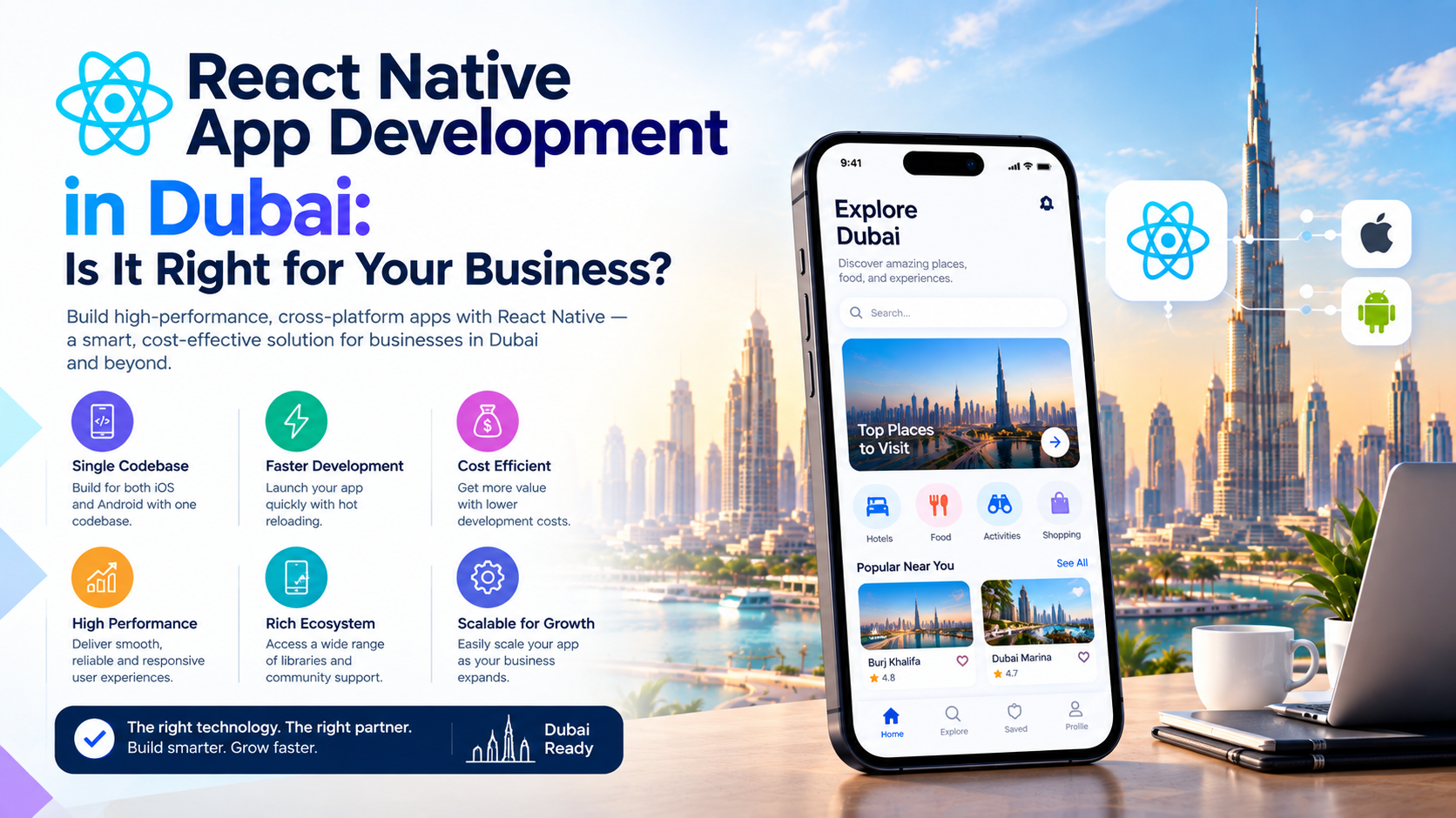 React Native App Development in Dubai