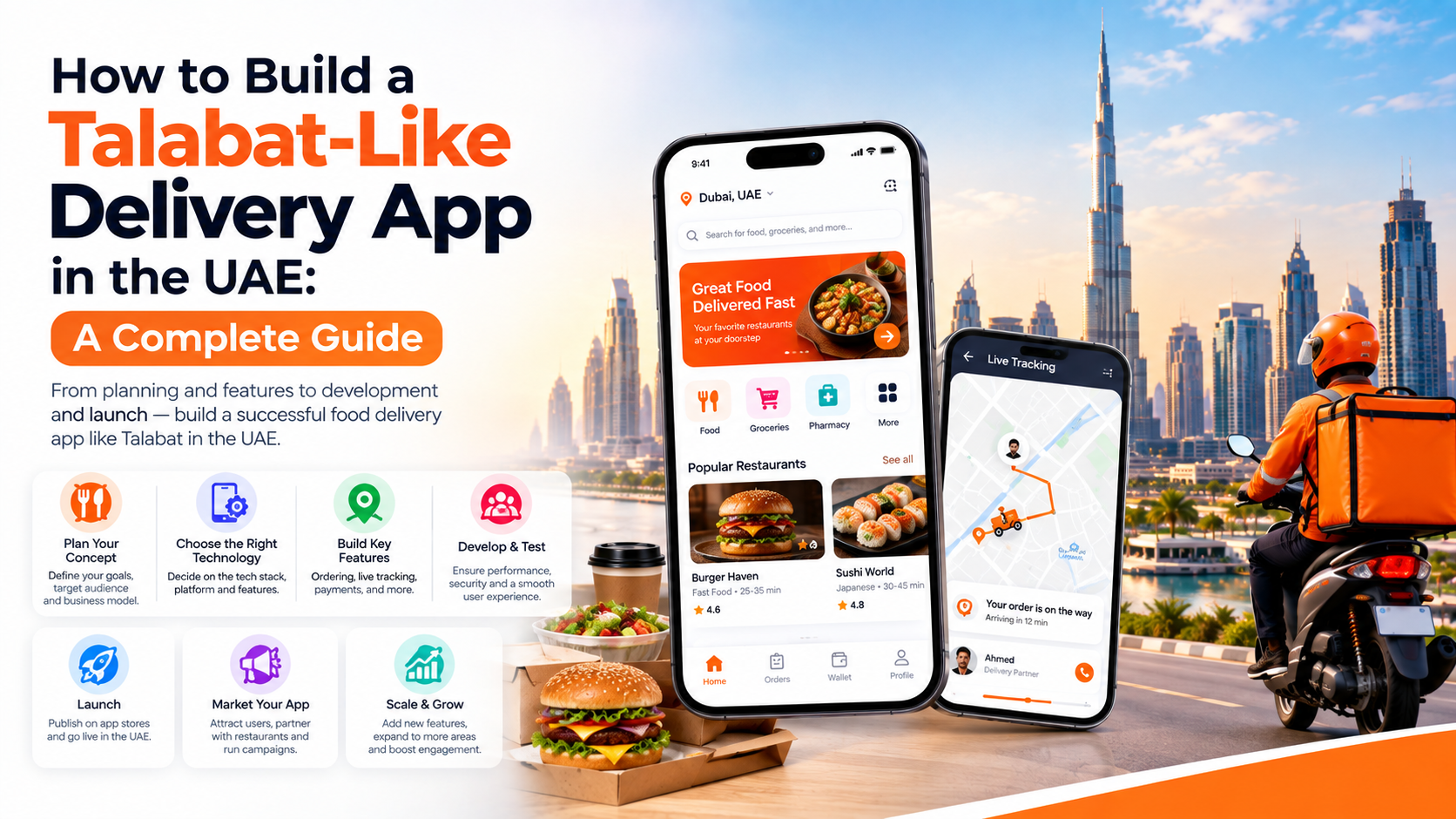 Talabat Like Delivery App Development