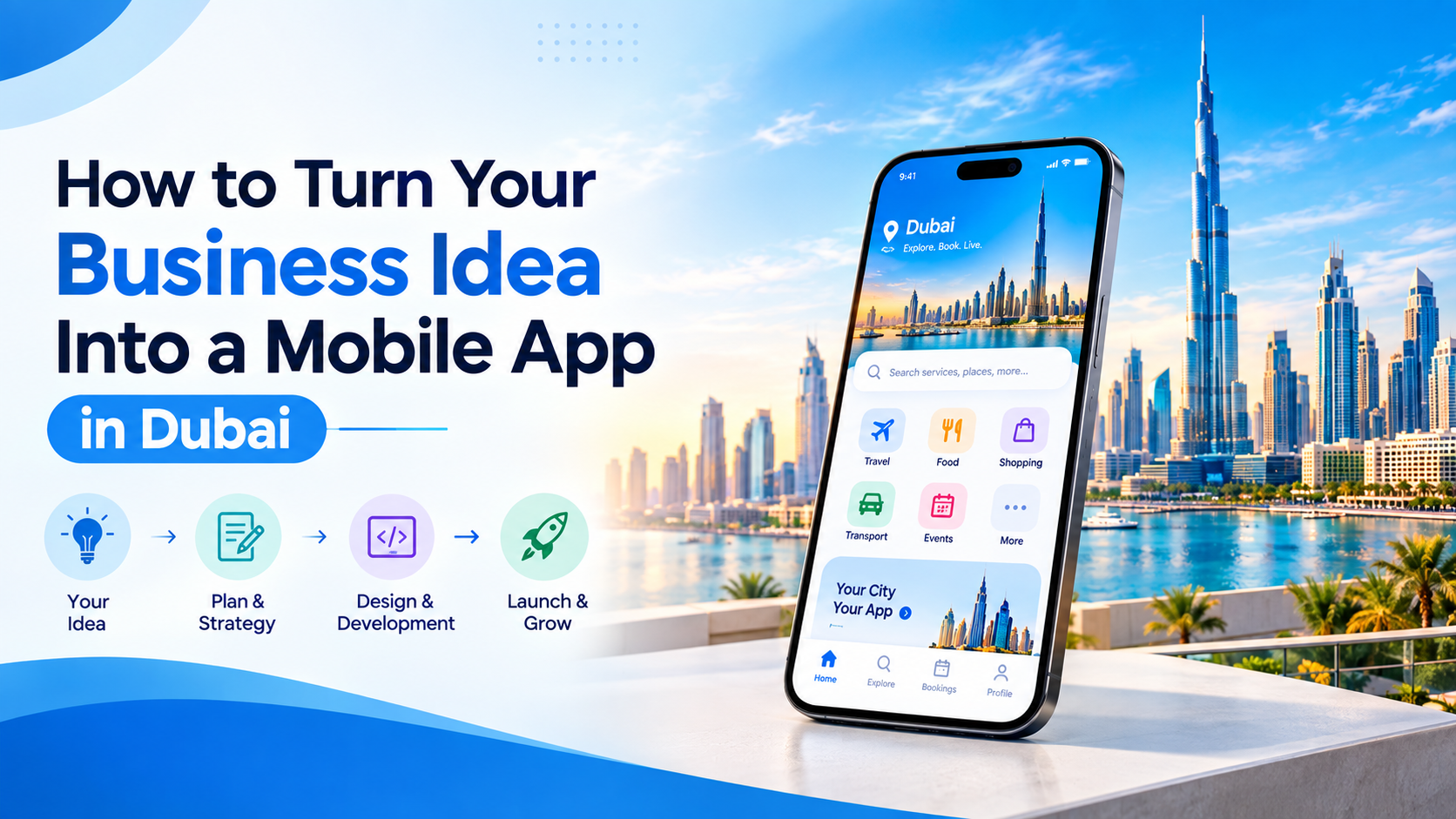 turn business idea into mobile app