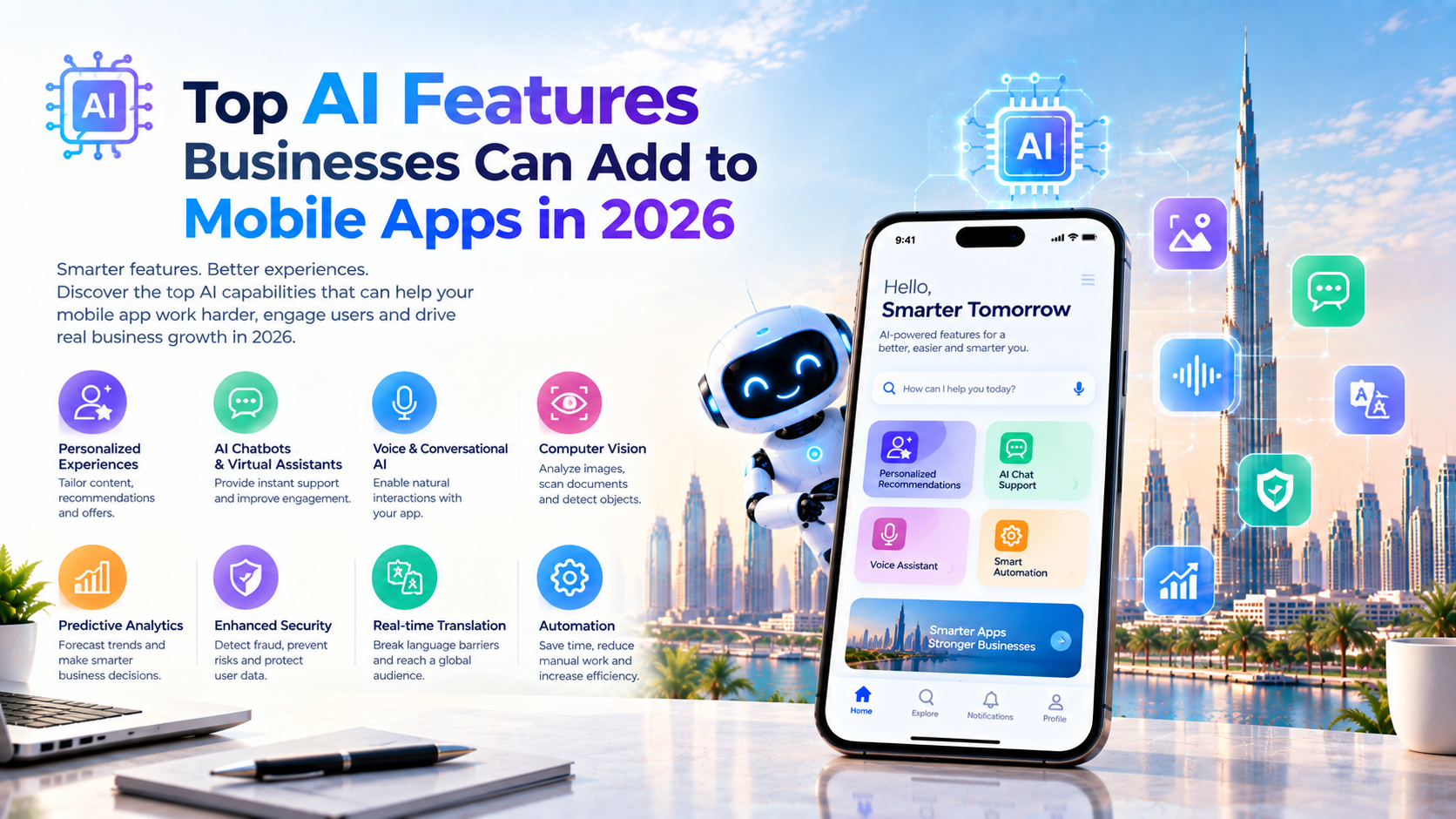 Top AI Features for Mobile Apps