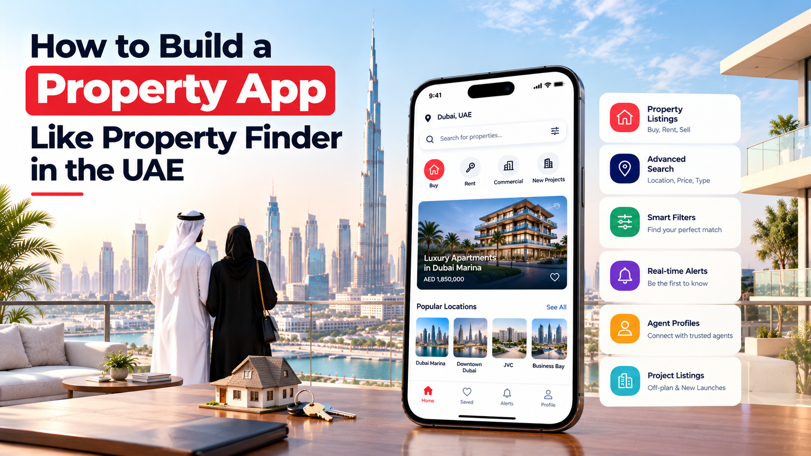 Building a Dubai Property App Like Property Finder