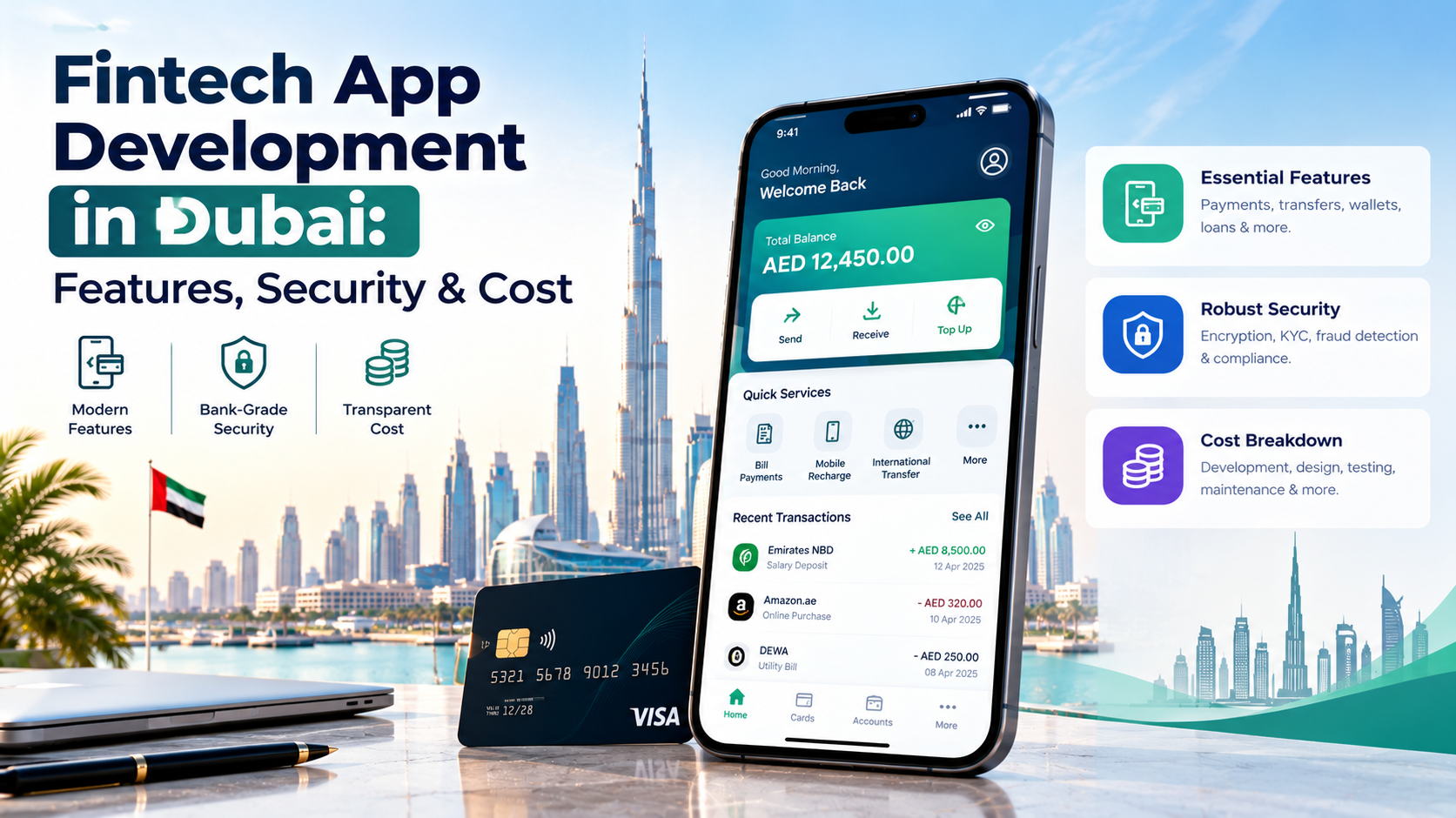 Fintech App Development in Dubai