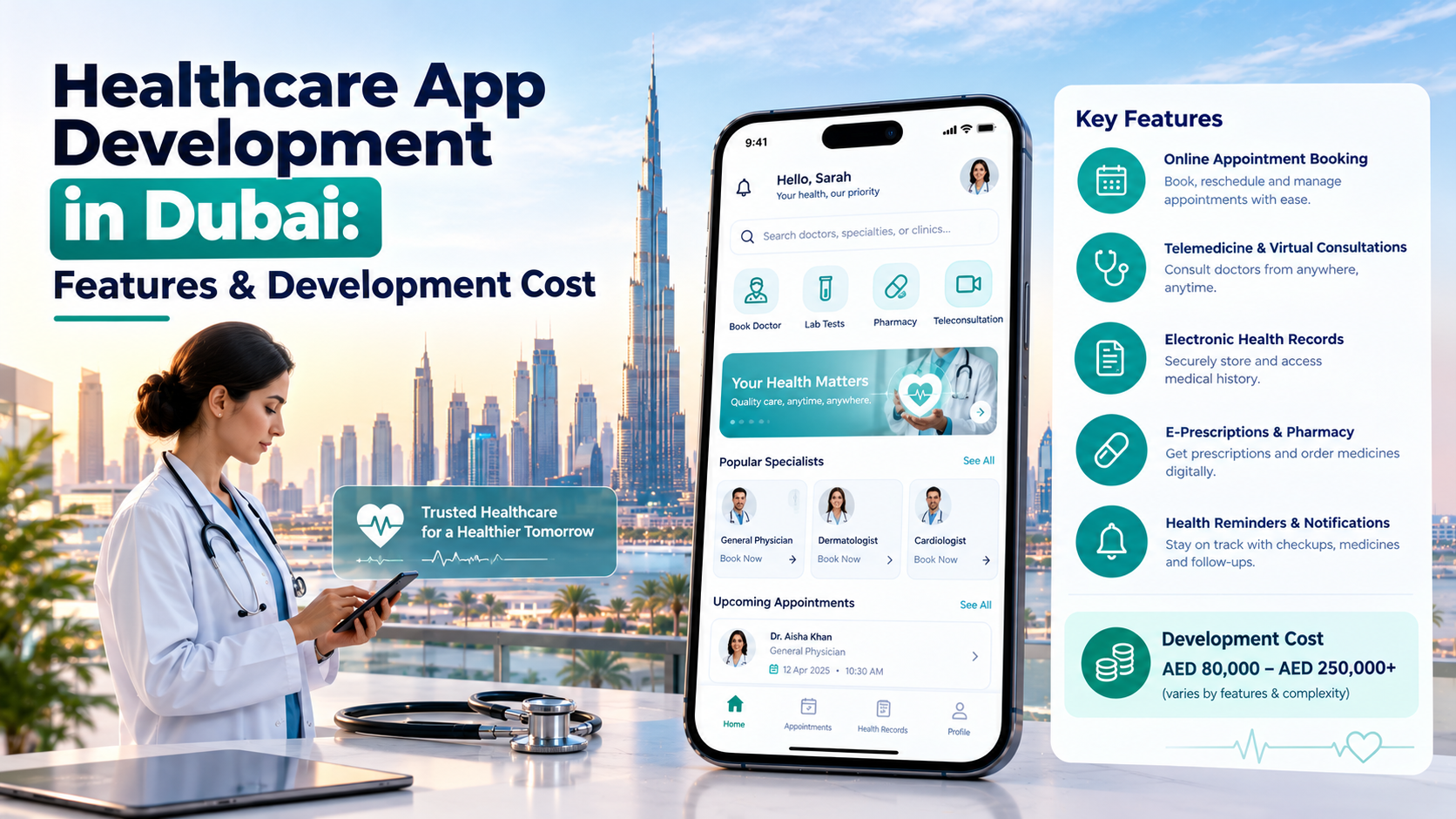 Healthcare App Development in Dubai