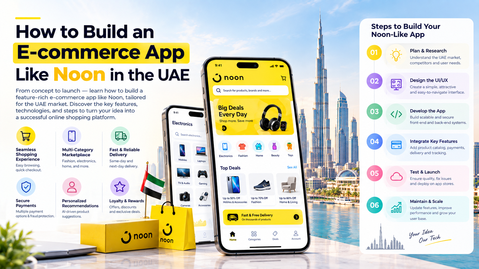 ecommerce app development like noon